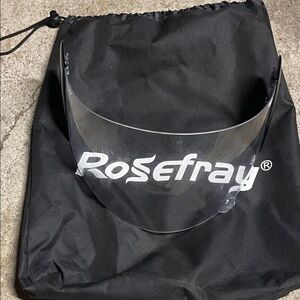 Rosefray Clear Visor Shield for harley